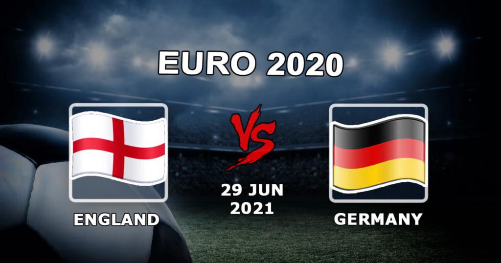 England - Germany: Betting Tips for the match Euro 2020 - 06/29/2021
