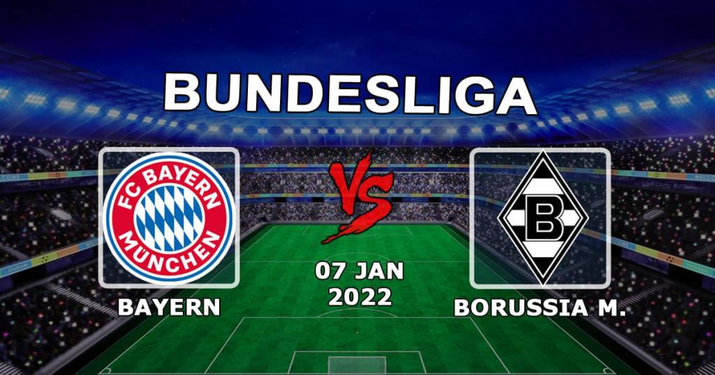 Bayern - Borussia M: prediction and bet on the Bundesliga match - 01/07/2022
