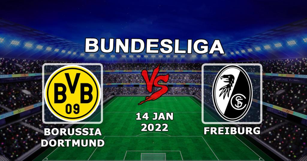 Borussia Dortmund - Freiburg: prediction and bet on the Bundesliga match - 01/14/2022