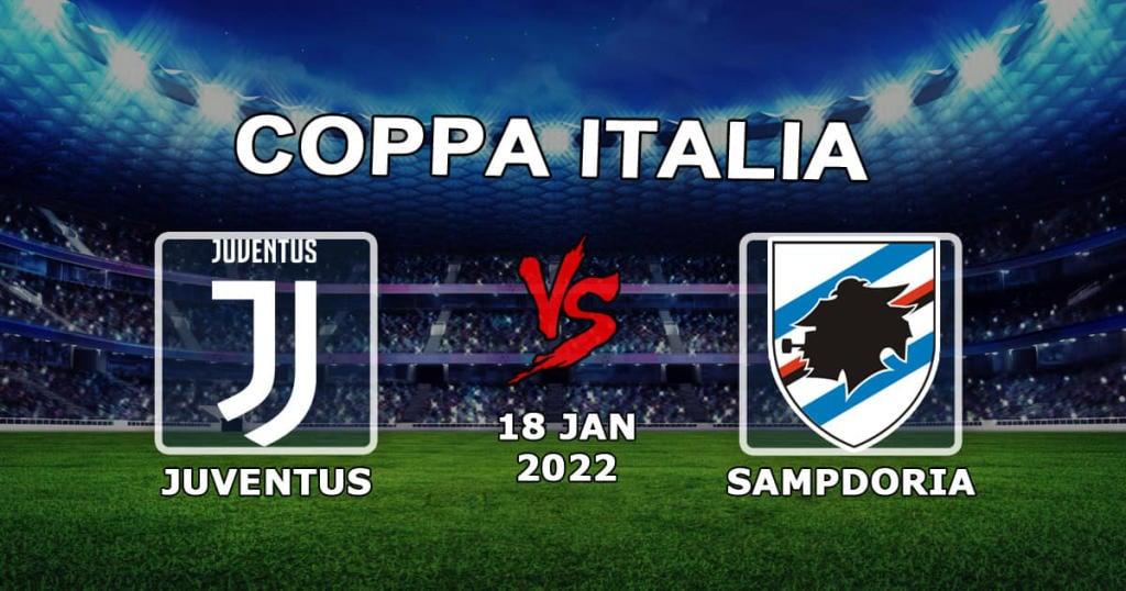 Juventus vs Sampdoria: Coppa Italia prediction and bet - 18.01.2022