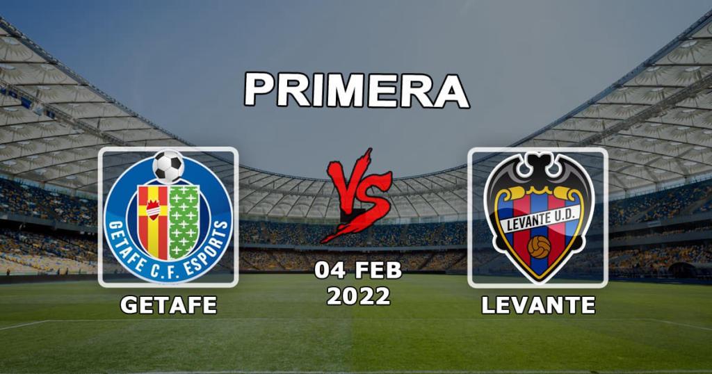 Getafe - Levante: match prediction and bet Examples - 04.02.2022