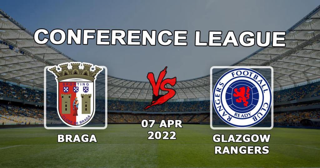 Braga - Glasgow Rangers: prediction and bet on the match of the Europa League - 07.04.2022