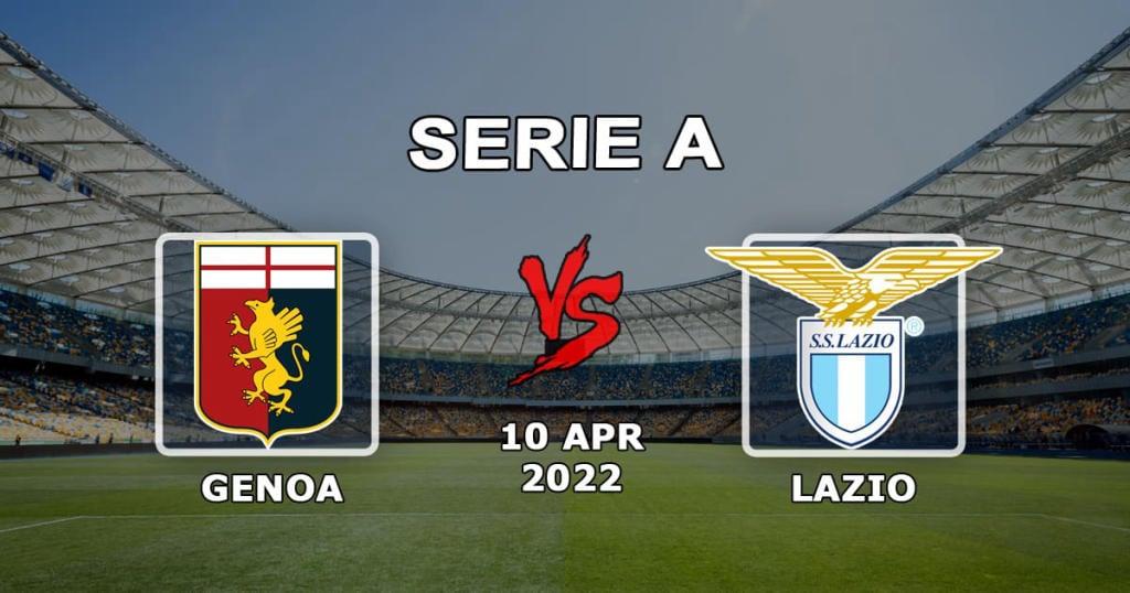 Genoa vs Lazio: Serie A prediction and bet - 10.04.2022