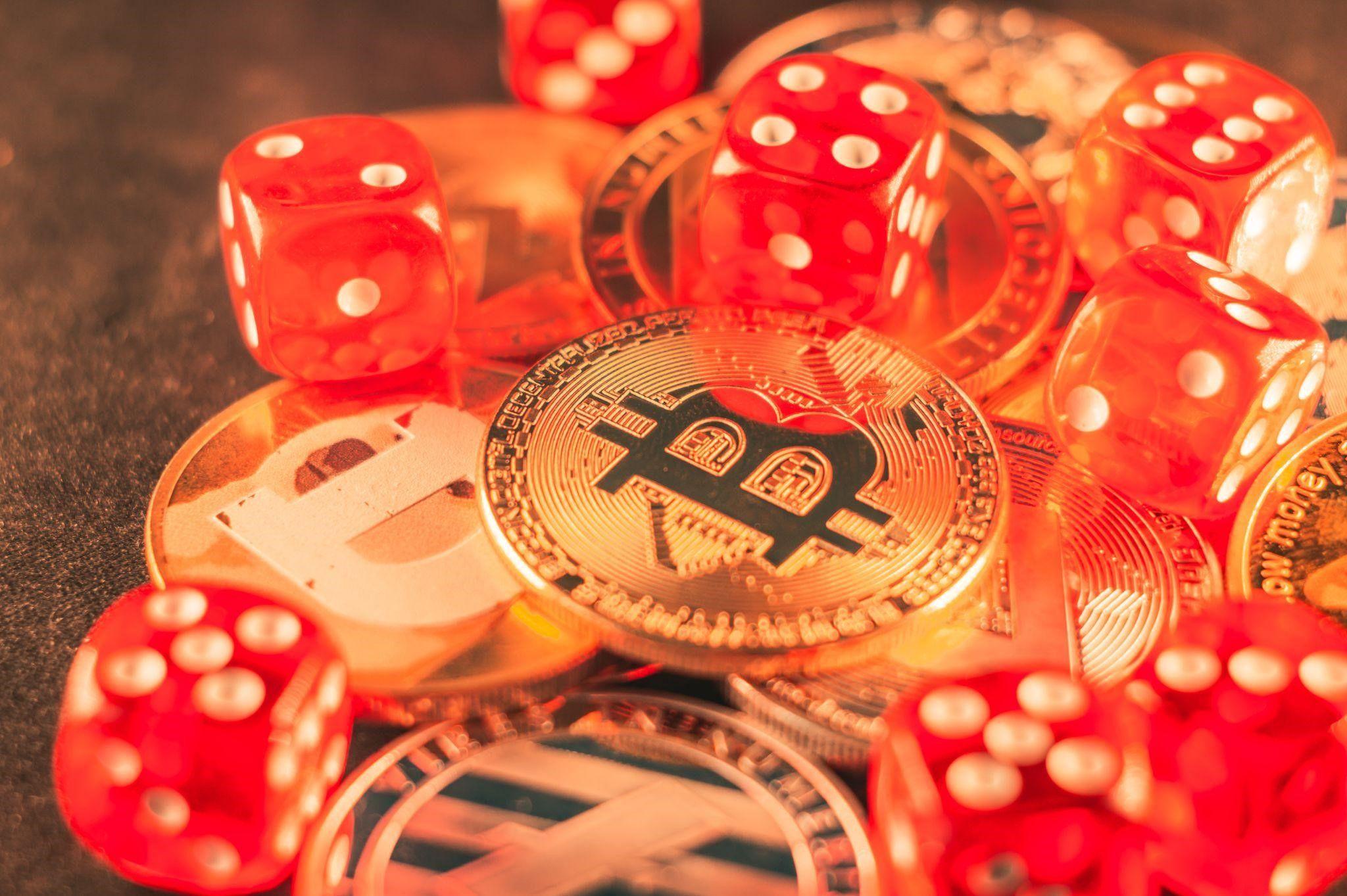 Cryptocurrency casino and online financial transactions