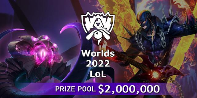 Worlds 2022 LoL: LoL. Bracket, Tickets, Prize