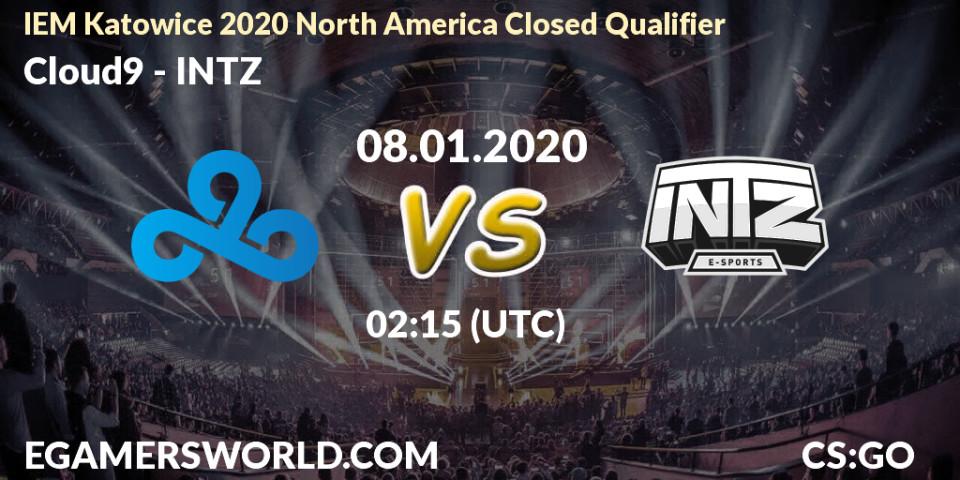 Cloud9 vs INTZ: Betting TIp, Match Prediction. 08.01.20. CS2 (CS:GO), IEM Katowice 2020 North America Closed Qualifier