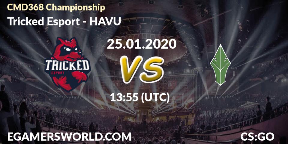 Tricked Esport vs HAVU: Betting TIp, Match Prediction. 25.01.20. CS2 (CS:GO), CMD368 Championship