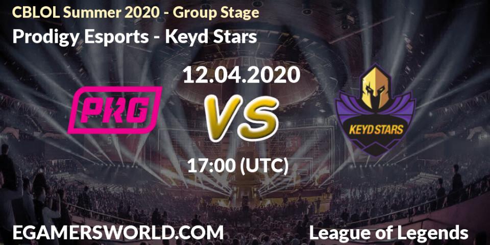 Prodigy Esports vs Keyd Stars: Betting TIp, Match Prediction. 12.04.20. LoL, CBLOL Summer 2020 - Group Stage
