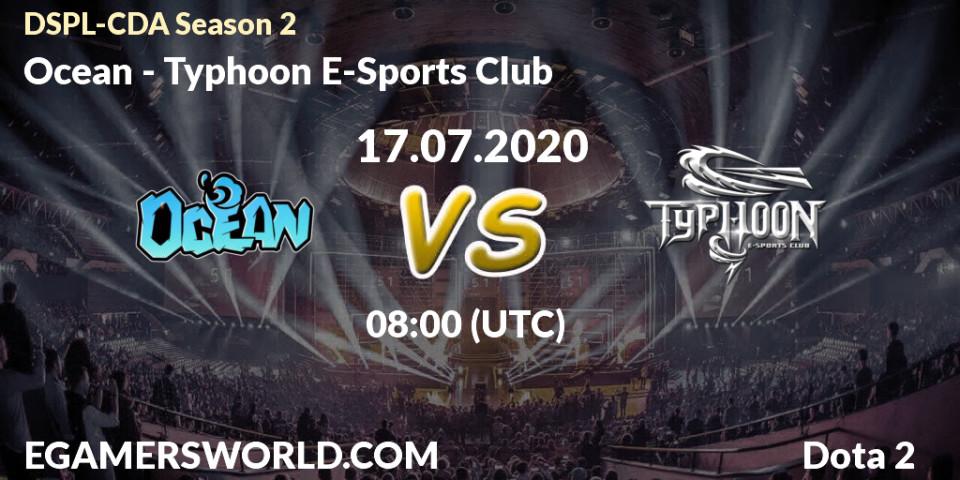 Ocean vs Typhoon E-Sports Club: Betting TIp, Match Prediction. 17.07.20. Dota 2, Dota2 Secondary Professional League 2020 Season 2