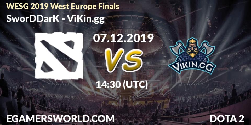 SworDDarK vs ViKin.gg: Betting TIp, Match Prediction. 07.12.19. Dota 2, WESG 2019 West Europe Finals