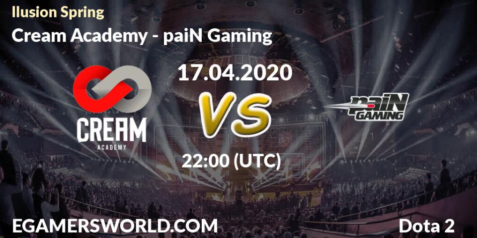Cream Academy vs paiN Gaming: Betting TIp, Match Prediction. 17.04.20. Dota 2, Ilusion Spring