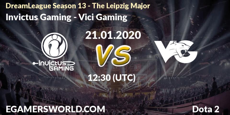 Invictus Gaming vs Vici Gaming: Betting TIp, Match Prediction. 21.01.20. Dota 2, DreamLeague Season 13 - The Leipzig Major