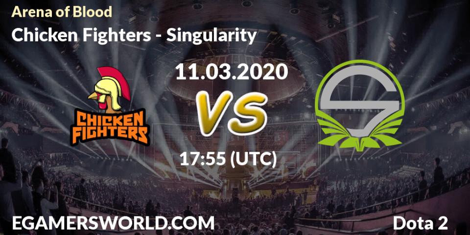 Chicken Fighters vs Singularity: Betting TIp, Match Prediction. 11.03.20. Dota 2, Arena of Blood