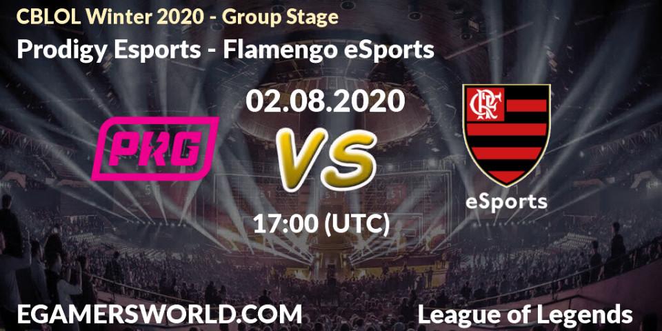 Prodigy Esports vs Flamengo eSports: Betting TIp, Match Prediction. 02.08.20. LoL, CBLOL Winter 2020 - Group Stage