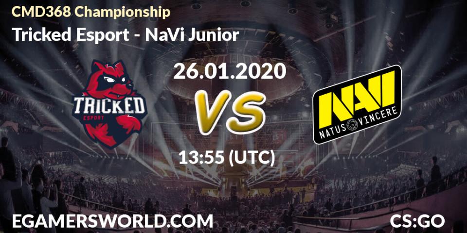 Tricked Esport vs NaVi Junior: Betting TIp, Match Prediction. 26.01.20. CS2 (CS:GO), CMD368 Championship