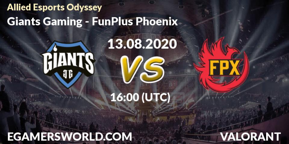 Giants Gaming VS FunPlus Phoenix