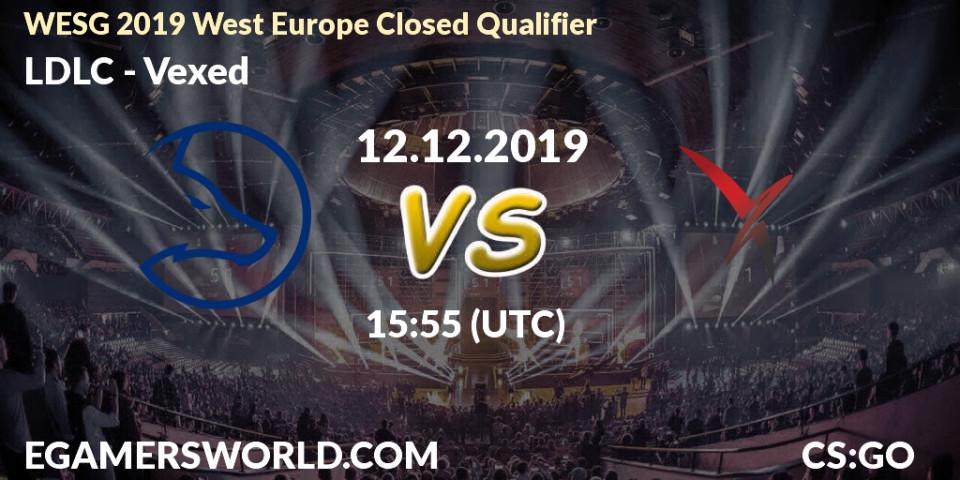LDLC vs Vexed: Betting TIp, Match Prediction. 12.12.19. CS2 (CS:GO), WESG 2019 West Europe Closed Qualifier