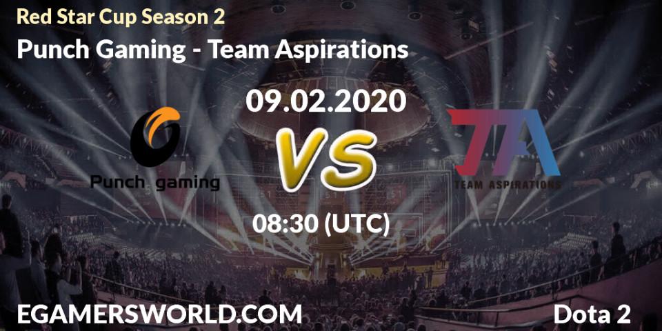 Punch Gaming vs Team Aspirations: Betting TIp, Match Prediction. 17.02.20. Dota 2, Red Star Cup Season 3