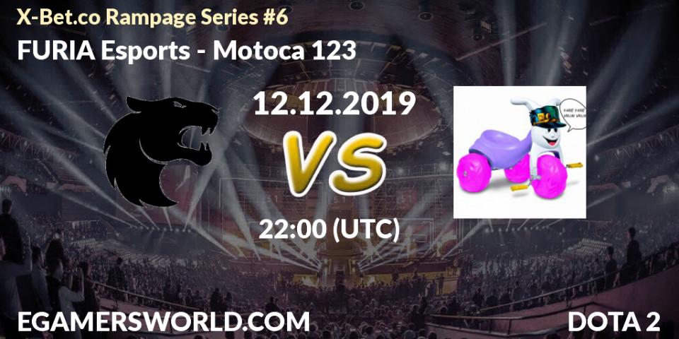 FURIA Esports vs Motoca 123: Betting TIp, Match Prediction. 12.12.19. Dota 2, X-Bet.co Rampage Series #6