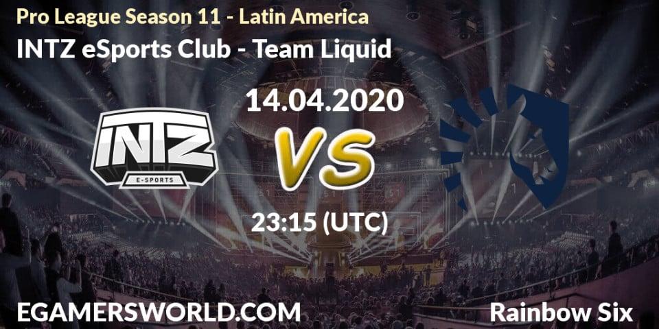 INTZ eSports Club VS Team Liquid