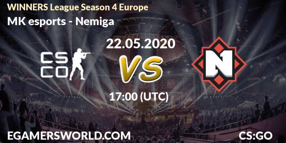 BPro vs Nemiga: Betting TIp, Match Prediction. 22.05.20. CS2 (CS:GO), WINNERS League Season 4 Europe