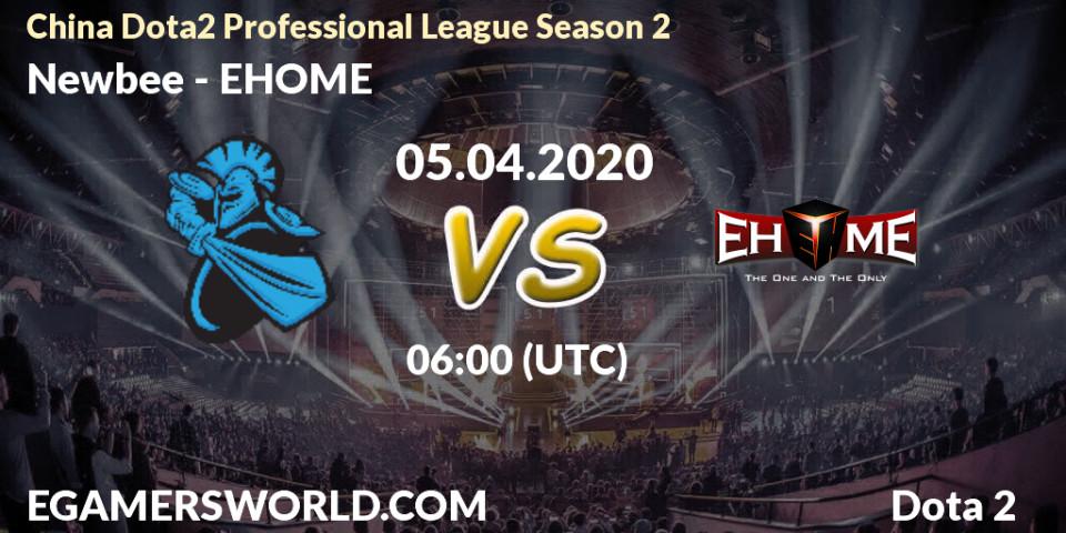 Newbee vs EHOME: Betting TIp, Match Prediction. 24.04.20. Dota 2, China Dota2 Professional League Season 2
