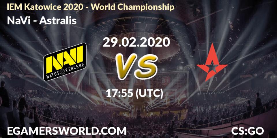 NaVi vs Astralis: Betting TIp, Match Prediction. 29.02.20. CS2 (CS:GO), IEM Katowice 2020 