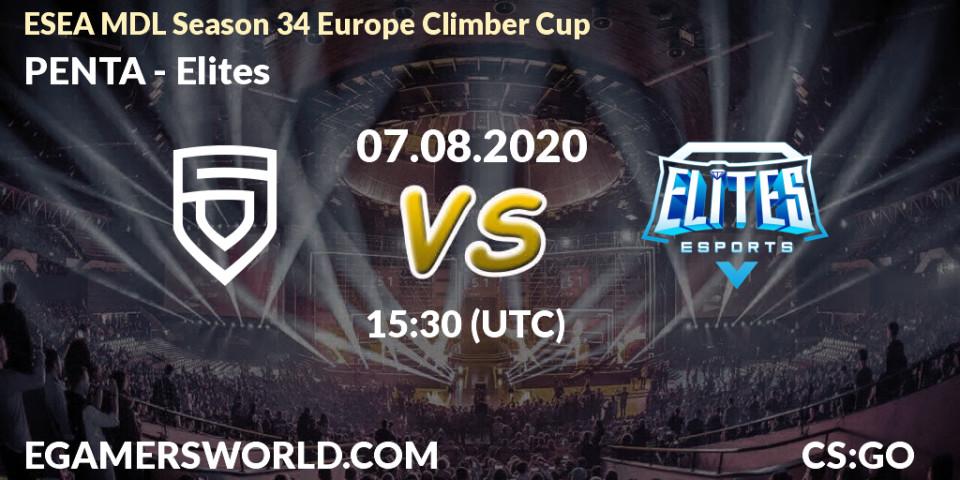 EURONICS Gaming vs Elites: Betting TIp, Match Prediction. 07.08.20. CS2 (CS:GO), ESEA MDL Season 34 Europe Climber Cup