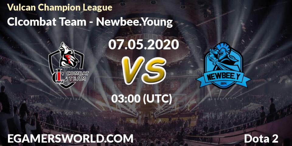 Clcombat Team vs Newbee.Young: Betting TIp, Match Prediction. 07.05.20. Dota 2, Vulcan Champion League