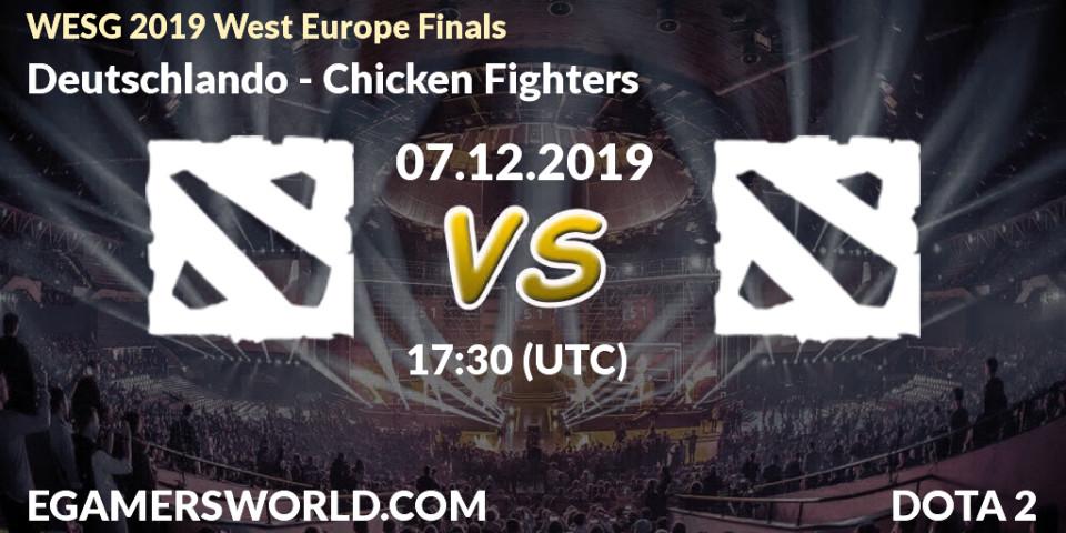 Deutschlando vs Chicken Fighters: Betting TIp, Match Prediction. 07.12.19. Dota 2, WESG 2019 West Europe Finals