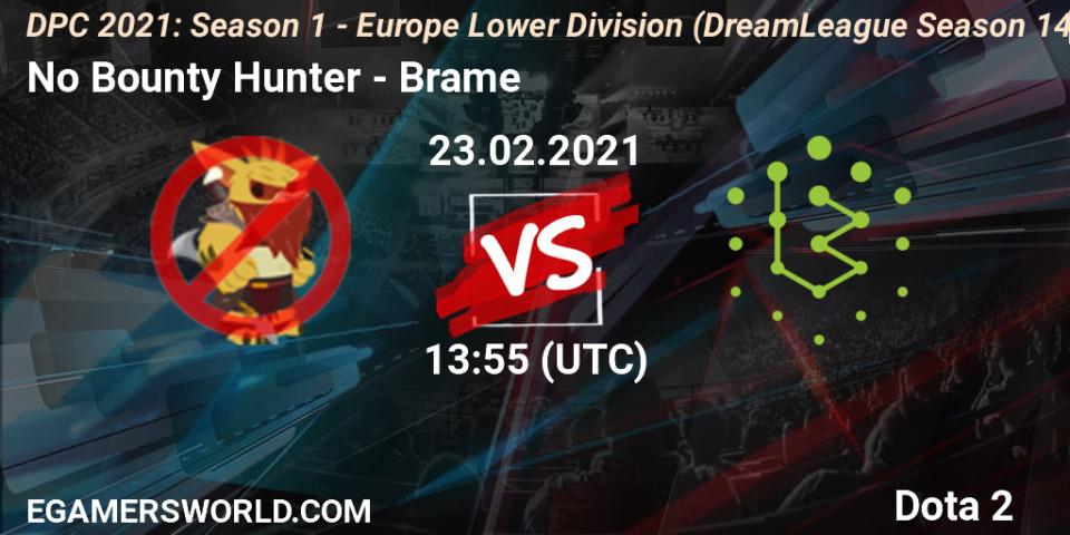No Bounty Hunter VS Brame