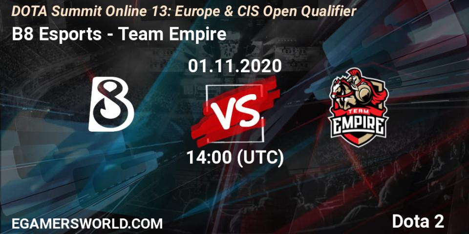 B8 Esports VS Team Empire