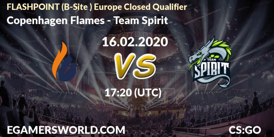 Copenhagen Flames vs Team Spirit: Betting TIp, Match Prediction. 16.02.20. CS2 (CS:GO), FLASHPOINT Europe Closed Qualifier