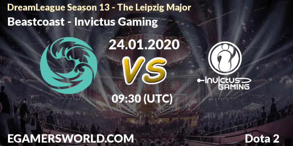 Beastcoast vs Invictus Gaming: Betting TIp, Match Prediction. 24.01.20. Dota 2, DreamLeague Season 13 - The Leipzig Major