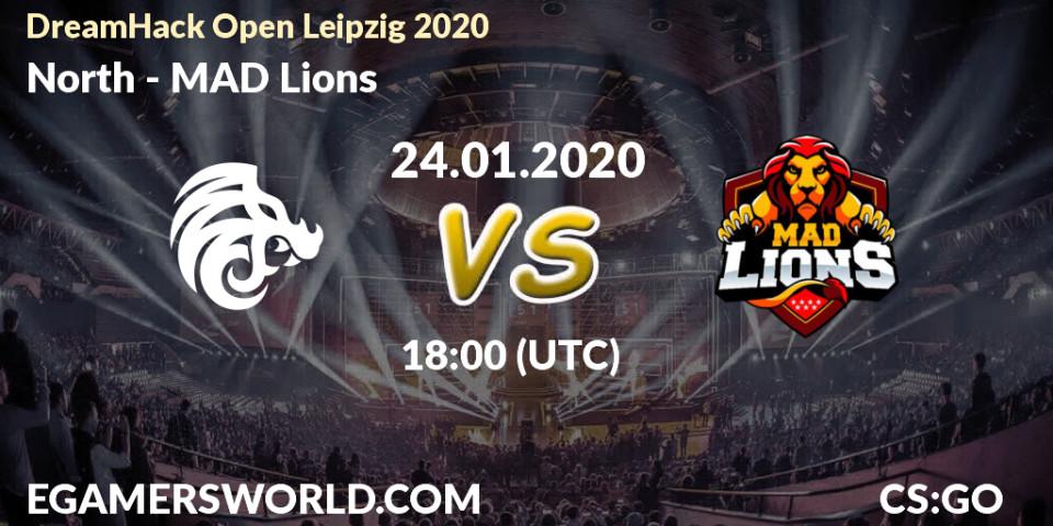 North vs MAD Lions: Betting TIp, Match Prediction. 24.01.20. CS2 (CS:GO), DreamHack Open Leipzig 2020