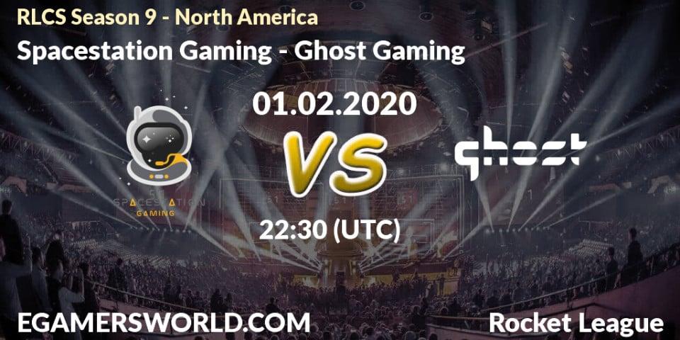 Spacestation Gaming vs Ghost Gaming: Betting TIp, Match Prediction. 08.02.20. Rocket League, RLCS Season 9 - North America