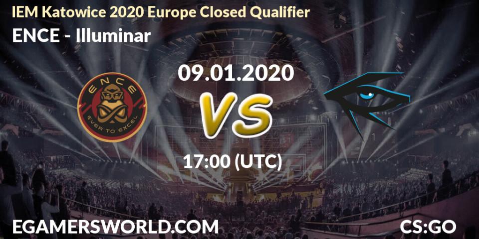 ENCE vs Illuminar: Betting TIp, Match Prediction. 09.01.20. CS2 (CS:GO), IEM Katowice 2020 Europe Closed Qualifier