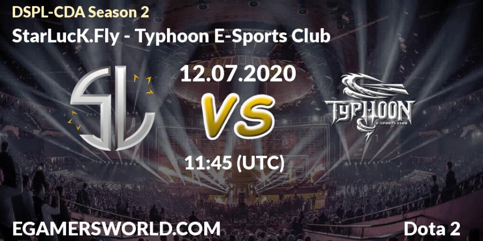 StarLucK.Fly vs Typhoon E-Sports Club: Betting TIp, Match Prediction. 12.07.20. Dota 2, Dota2 Secondary Professional League 2020 Season 2