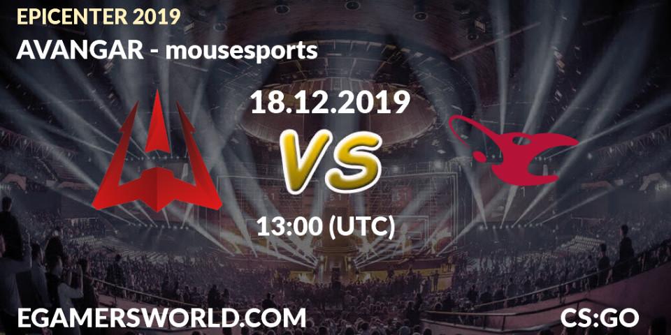 Virtus.pro vs mousesports: Betting TIp, Match Prediction. 18.12.19. CS2 (CS:GO), EPICENTER 2019