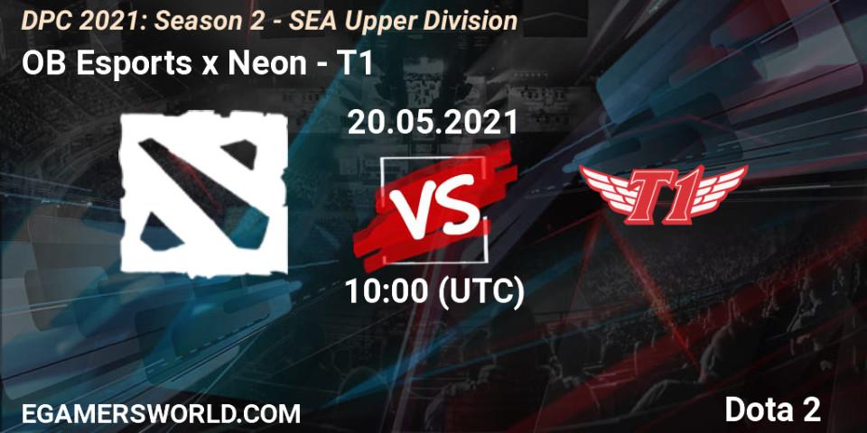 OB Esports x Neon VS T1
