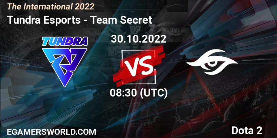 Tundra Esports VS Team Secret