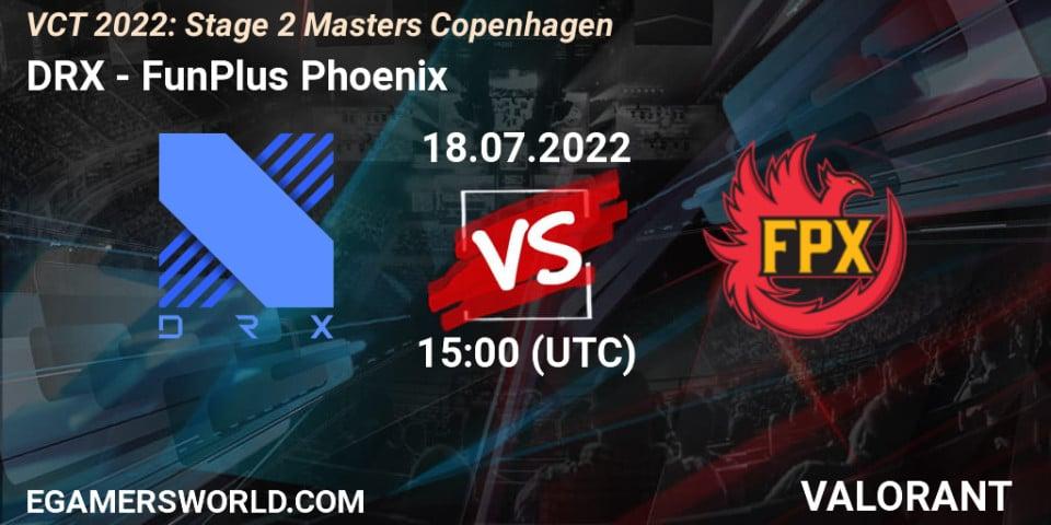 DRX VS FunPlus Phoenix