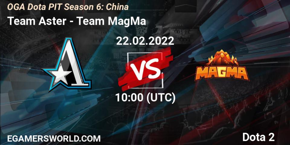 Team Aster VS Team MagMa