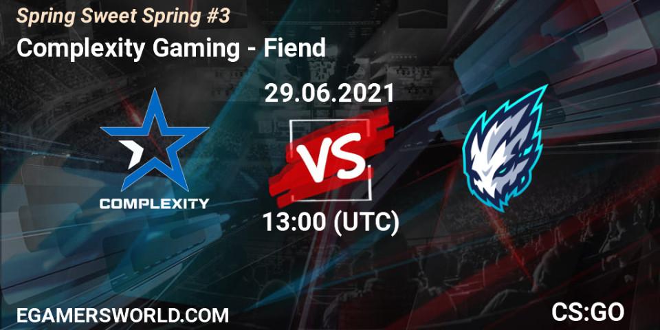 Complexity Gaming VS Fiend