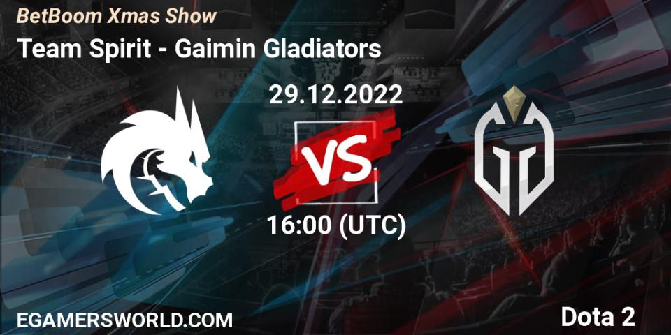 Team Spirit VS Gaimin Gladiators