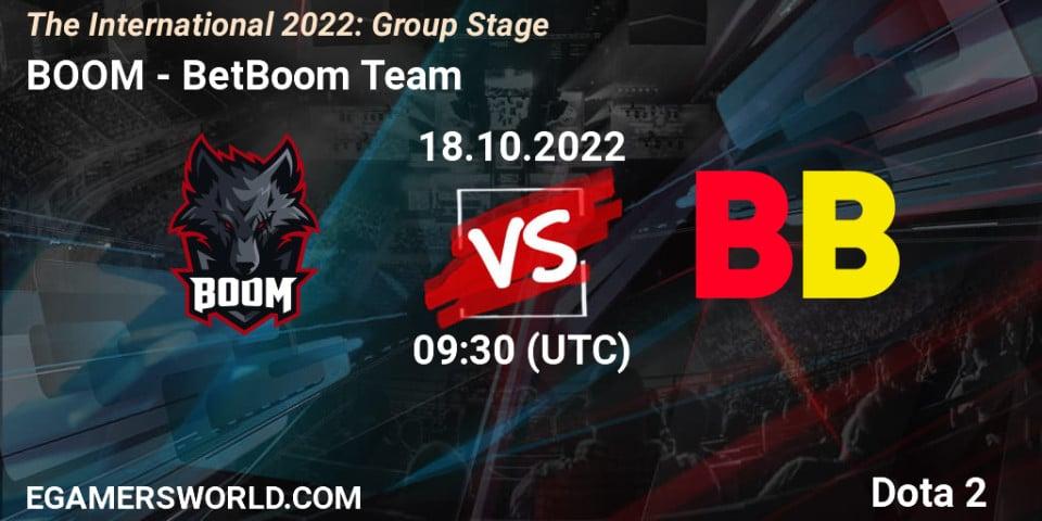 BOOM VS BetBoom Team