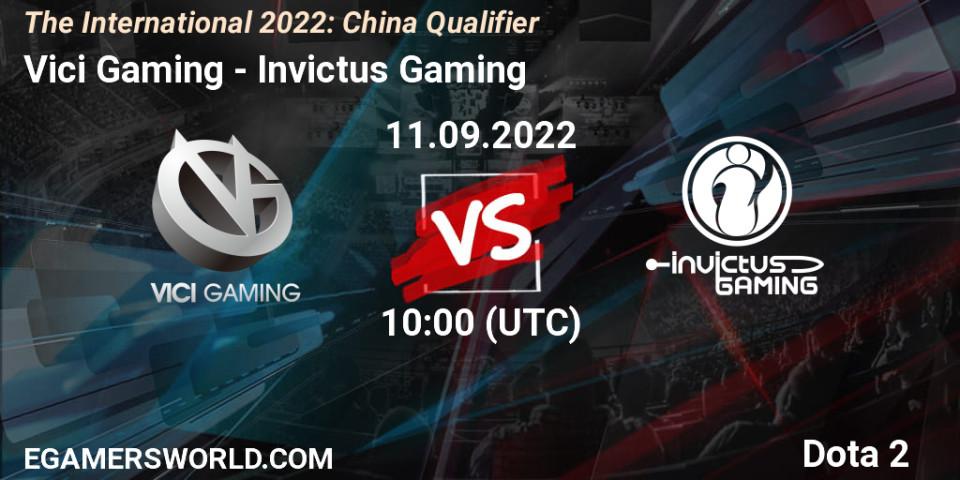 Vici Gaming VS Invictus Gaming