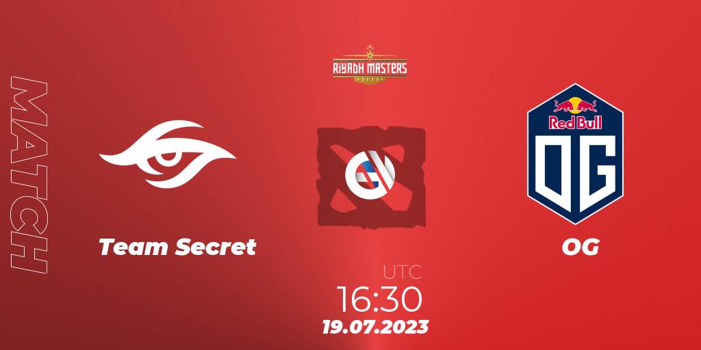 Team Secret VS OG