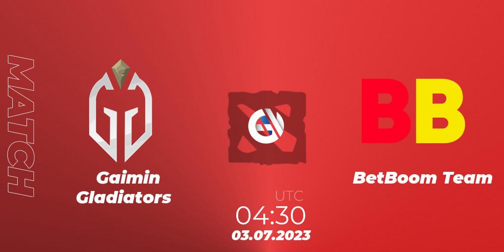 Gaimin Gladiators VS BetBoom Team