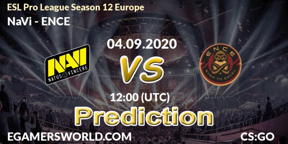 NaVi vs ENCE: Betting TIp, Match Prediction. 04.09.20. CS2 (CS:GO), ESL Pro League Season 12 Europe